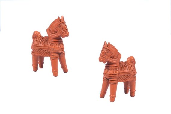 Traditional Terracotta Horse Pair