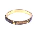 Stylish Brass Bangle in Brown