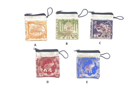 Banarasi Brocade Coin Purses