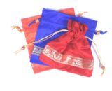 Zari Silk Potli Gift Bag