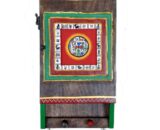 Ethnic Wood Hand Painted Warli Key Box