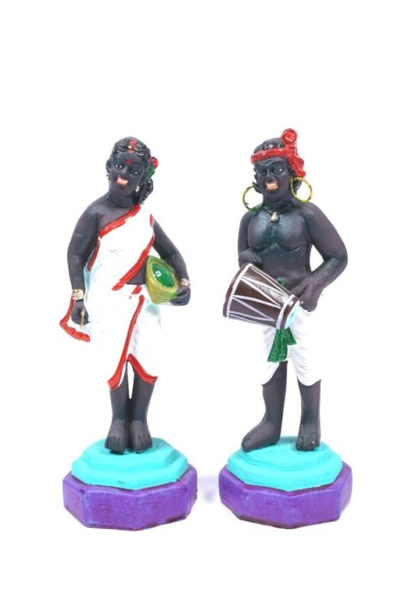 Terracotta tribal couple