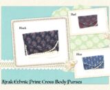 Ajrak Ethnic Print Crossbody Purses