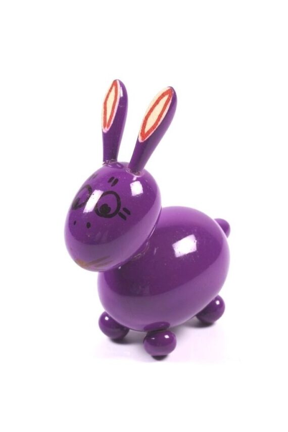 Channapatna Bobblehead Channapatna Rabbit Bobblehead Rabbit Violet