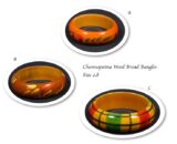 Channapatna wood bangles - size 2.8