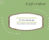 TY Desi Handicrafts E-Gift Certificate