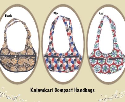 Cute Kalamkari Compact Handbags