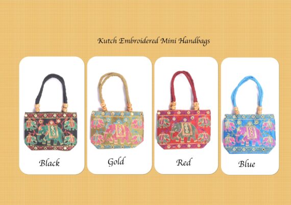 Cute Kutch Embroidered Mini Handbags