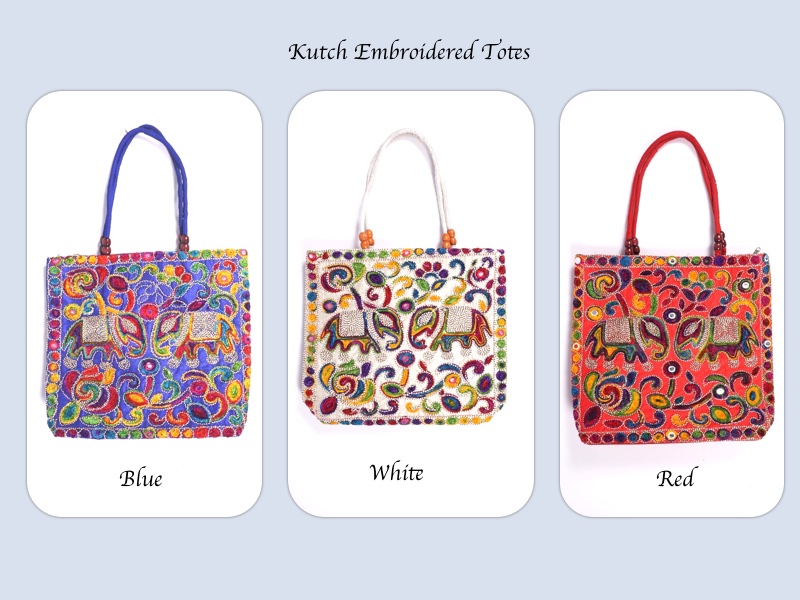 Buy Exotic India Shoulder Bag From Kutch With Embroidery at Amazon.in