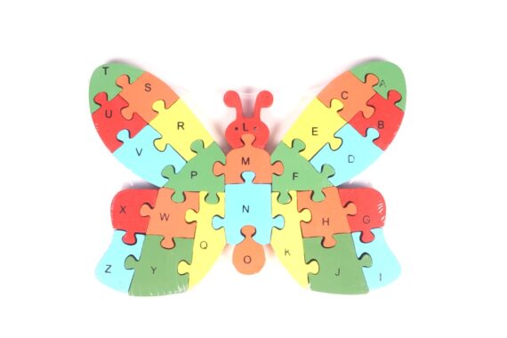 Channapatna Colorful Butterfly Puzzle