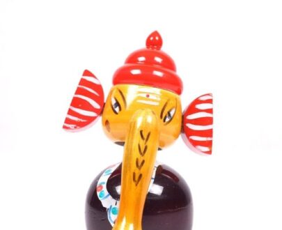 Channapatna Ganesha Bobblehead