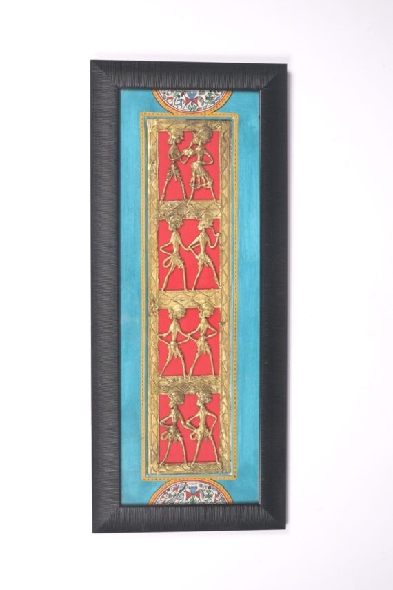 Ethnic Dhokra Brass Wall Art Frame