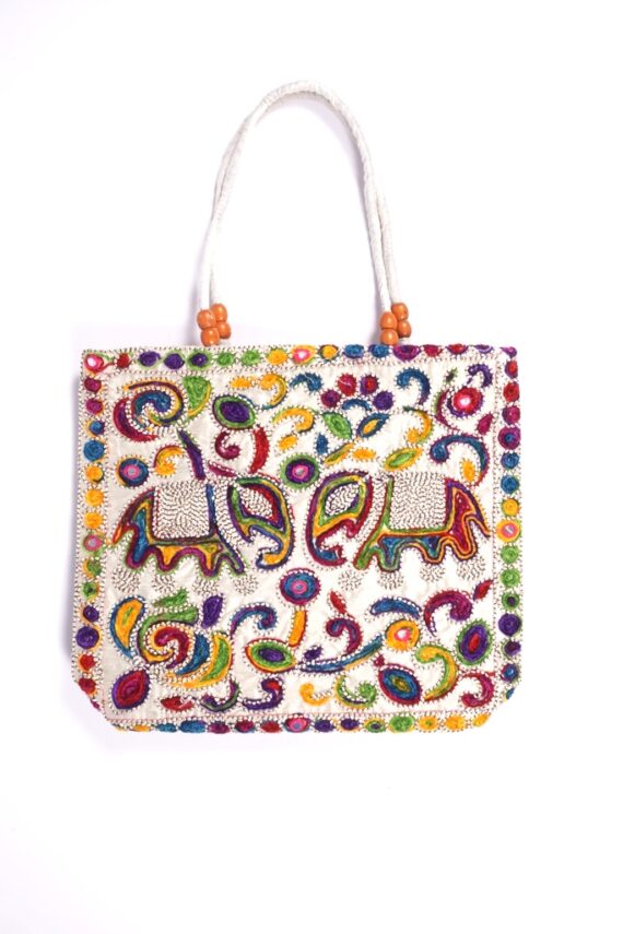 Trendy Kutch Embroidered Totes