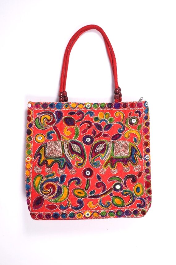 Trendy Kutch Embroidered Totes