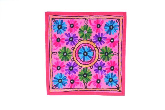 Kashmiri Aari Embroidered Cushion Covers - Set of 2