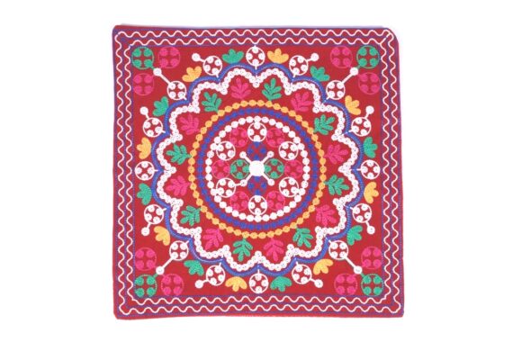 Kutch Embroidered Cushion Covers - Set of 2