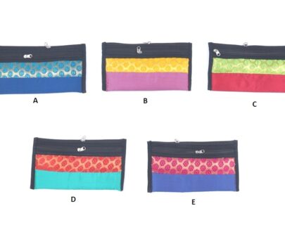 Ethnic Brocade Silk Two Zip Purse