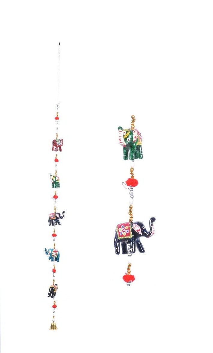 Vibrant Elephant Door Thoran