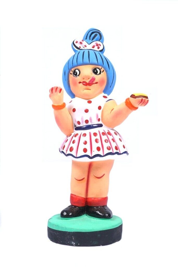 Amul Mascot Girl Navarathri Doll – TYDesiHandicrafts.com